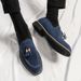 European Warm Series 2025 Autumn Winter New Men's Low-top British Tassel Korean Fashion Casual Leather Shoes Large Size Youth_vogvips.com