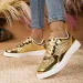 DJSUNNYMIX Women Trendy Thick Sole Board Shoes Women's Walking Footwear Casual Sneakers_vogvips.com
