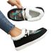 Large Size Cotton Shoes, Women's Spring New Style, Cow Head Low Top Flat Bottom Warm Casual Single Shoe_vogvips.com