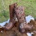 2025 Autumn New Brown Western Cowboy Versatile Round Toe Riding Knee-High Boots For Women_vogvips.com