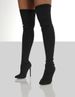 large Size Boots Knitted Sexy Stilettos New Ins Over-the-knee Socks Boots_vogvips.com
