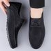 Euro Step Loafers 2025 Autumn New Large Size Ultrafine Lace-up Fashion Moccasins Classic Men's Leather Shoes_vogvips.com