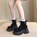 Martin For Women, Single 2025 Autumn And Winter New Style, Thick Sole, Super Stylish, Petite Short Boots, Workwear_vogvips.com