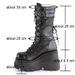 Demonia 9.5cm Thick Sole Motorcycle Y2K Dark Gothic Punk Mid-Calf For Women Cosplay Dance Boots_vogvips.com