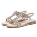 2025 Summer New Casual For Women Ladies Sandals Cross-Border Flat Women's Shoes Wholesale_vogvips.com
