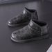 SHLIANG Fahsion Men's Snow Boots Casual Outdoor Cotton Shoes High Tops Walking Keep Warm Mans Boot Non-slip Male Footwear New Style X0084_vogvips.com