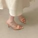 2026 Summer New Red Sole Solid Color Heel Sandals For Women, Fashionable Casual Open-Toe Pointed Toe Stiletto High Heels_vogvips.com