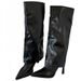 Newan And American Style Sexy Women's High-Heeled Stiletto Long Boots, Versatile Pointed-Toe Side-Zip High Boots_vogvips.com