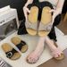 Women's Sandals, Retro Metal-mouthed Flip-flops, Women's 2025 Summer Bestseller Casual Beach Shoes, Thick-soled Women's Slippers_vogvips.com