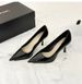 2026 Patent Leather Thin Heel High Heels Iron Head Metal Anti-kick Shallow Mouth French Pointed Single Shoes Fattened And Widened_vogvips.com