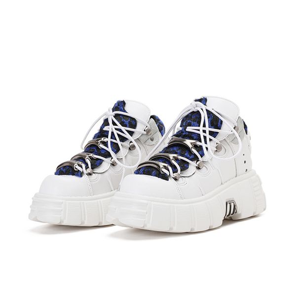 2025 New Leopard Print Color Blocked Y2k Punk Height Increasing Thick Soled High Top Shoes, Spicy Girl Niche Design,_vogvips.com