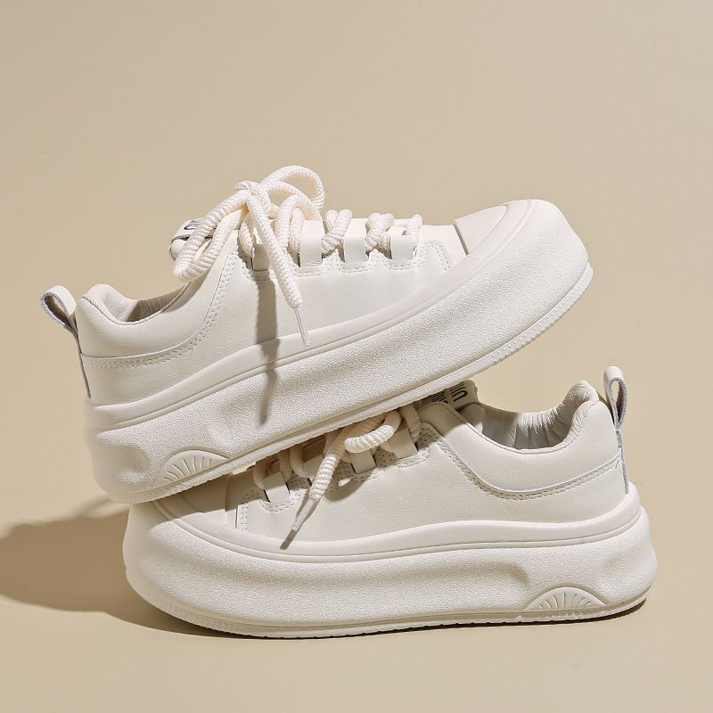 White Sneakers For Women - Style Classic Casual Shoes | Versatile For Streetwear And Campus Fashion (Model MXD09)_vogvips.com
