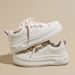 White Sneakers For Women - Style Classic Casual Shoes | Versatile For Streetwear And Campus Fashion (Model MXD09)_vogvips.com