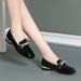 High-quality 2026 Spring And Autumn New Patent Flat Low-heel British Style Shoes, Professional Fashion Non-slip Women's_vogvips.com