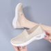 Sports Women In Summer, Lightweight, One Footed Lazy For Women, Flying Woven Soft Soled Casual Women's Shoes, Hollowed_vogvips.com