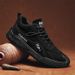 Heightening Non-slip Low-top Sneakers Vintage Fashion Shoes Labor Protection Shoes Work Shoes_vogvips.com