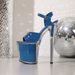 Sexy Transparent Crystal Stiletto High Heel Platform Sandals - Perfect For Pole Dancing And Runway Shows_vogvips.com