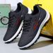 Men's Leather Waterproof Sneakers Versatile Breathable Casual Running Trendy Non-Slip Wear-Resistant Kitchen Work Shoes_vogvips.com