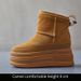 Women's Shoes Snow Boots New Thick Cotton Shoes Thick Sole Warm Inner Height Increase Shoes_vogvips.com