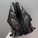 Retro Low Top Sneakers Multicolor Rhinestone Black White Stylish Shoes_vogvips.com