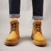 European Warm Series Outdoor Martin Thick-Soled Leather 2025 Autumn Winter New Men's With Fleece Yellow Short Big Toe Work Boots Shoes_vogvips.com