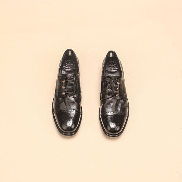 Stylish! Quality Speaks Itself! Italia High-ed Hadmade Leather Shoes, Uisex Retro Brogue Carved Derby Shoes For_vogvips.com