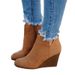 2021 Autumn Winter New Flat Wedge Short For Women, Independent Cross-Border Retro Boots, Plus Size Women's Boots_vogvips.com