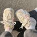 Dad Shoes Women's Platform Mesh Shoes Trendy Korean Niche White Shoes_vogvips.com