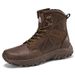 High-top Boots Men Breathable Anti-slip Shock-absorbing Breathable Combat Boots Men Outdoor Comfortable Casual Ankle Boots Men_vogvips.com