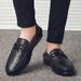 New trend beanie shoes driving leather shoes work leather shoes_vogvips.com