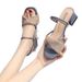 MTX 2025 New Summer Chunky Mid Fairy Style Matching Dress Two-Way Elegant Fresh High Heel Sandals For Women_vogvips.com