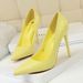 The Correct 1 Brand Best Style Fashion Korean 9511-17 Simple Women's Slimming Stiletto Super High Heels Shallow Mouth Pointed Toe Sexy Singl_vogvips.com
