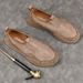 Euro Step First Layer Cowhide Slip-On Casual Leather Shoes Lazy No-Tie Summer Men's Breathable_vogvips.com