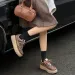 AIYUQI Women's Thick Sole Fashion Retro Female Sneakers Flat Bottom Casual Shoes Women_vogvips.com