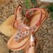 Women's Flat Rhinestones Bohemian Comfort Shoes_vogvips.com