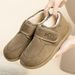 1178225343@qq.com Thin Sole Fleece-Lined Women's Snow 2025 New Autumn Winter Boots Non-Slip Furry Loafers Warm Cotton Shoes_vogvips.com