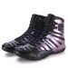 Men’s Shoes Popular Boxing Shoes Men's High Top Martial Arts Fitness Comprehensive Training Shoes Thick Soled Indoor Sanda Fighting Fitness Shoes_vogvips.com