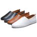 Cross-Border Hot-Selling Large Men's Casual Slip-On First Layer Cowhide Lazy Leather Shoes Size 48 49 50_vogvips.com