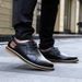 Men Oxfords Genuine Leather Dress Brogue Lace Up Italian Mens Casual Shoes Luxury Brand Moccasins Loafers Plus Size_vogvips.com