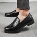 Suitable For All Seasons Spring And Autumn Casual Hairstylist British Business Formal Leather Shoes, Men's Small Stature Thick-Soled_vogvips.com