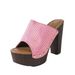 New Cross-border Large-size Thick-soled Wedge For Women 2025, European And American Foreign Trade Small Checkered Casual_vogvips.com