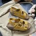 Soft Sole Women's 2025 Summer New Outdoor Casual Beach Sandals One-Word Slippers For Market And Stall_vogvips.com