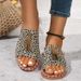 Women's Shoes Large Size Tassel Flat Bottomed One Strap Slippers Summer Outing Beach Women's Shoes_vogvips.com