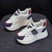 Daddy Shoes Women's Thick-soled Heightening Sports And Leisure Versatile Small Women's Shoes_vogvips.com