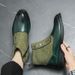 European Warm Series Fashion New High-top Single-breasted Men's British Style Personalized Polished Martin Boots_vogvips.com
