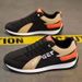 Men's Fashionable Versatile Comfortable Casual Color Block Trendy Shoes Spring Autumn Middle Aged Young Adults Student Sneakers 2026_vogvips.com