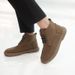 European Warm Series 2025 New Mid-Calf Trendy Martin Boots British Style Fashion Versatile Mid-Top Brown Men's Shoes_vogvips.com