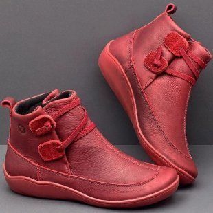 2025 Foreign Trade Shoes British Style Snow Martin Large Size Short Fashion Casual Women's Boots With Ear_vogvips.com