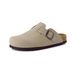 Bebealy Fashion Clogs For Women And Men Womens Suede Clogs-Mules Womens Mens House Slipers With Arch Support Soft Home Slippers_vogvips.com