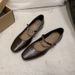 Women's Shoes Flat-bottomed Evening Wind Shallow Mouth Single Shoes Women's French Soft French Retro Mary Jane Women's Shoes_vogvips.com